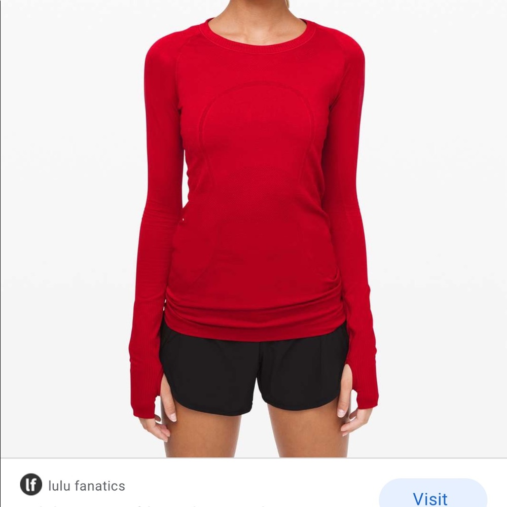 Lululemon Swiftly Tech Short Sleeve Crew Size 6